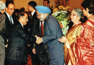 Meeting with Former Prime Minister of India, Dr. Manmohan Singh