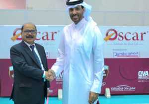 Oscar / Jumbo took part in HH Amir  Volleyball Cup Season 2023 /2024 conducted by Qatar Volleyball Association, Qatar.