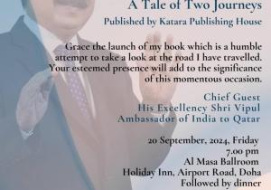 Rappai launches autobiography in Doha
