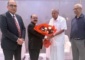 Welcome Reception for Kerala Chief Minister Sri Pinarayi Vijayan at Sheraton Grand Hotel, Doha during his visit to Qatar on 30th October, 2025.