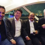 With LG Regional President Mr.Kevin Cha and Mr. Y.G Choi Managing Director LG Gulf